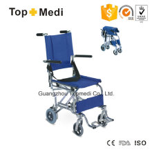 Topmedi Aluminium Folding Manual Transit Wheelchair